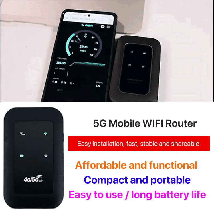 Trådlös bärbar WiFi