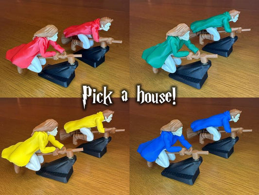 🚗Fantasy car decoration - 🧙♀️Hexen and wizard broomstick dashboard drift ornaments✨