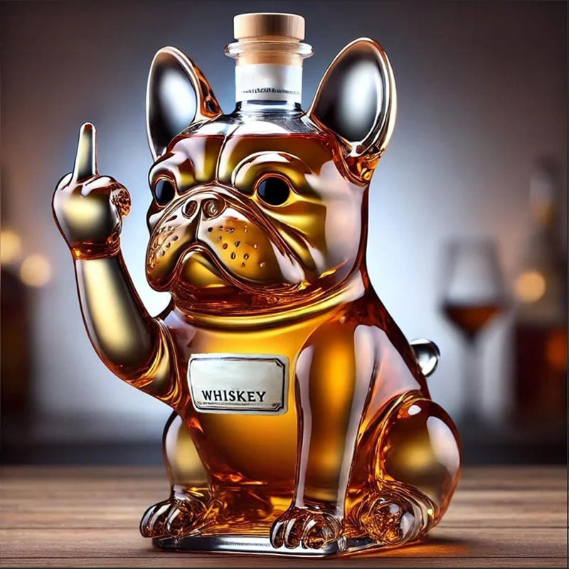🥃Kreativt formad whiskyflask