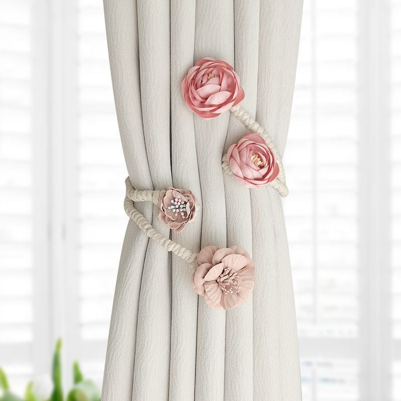 🌹 Rosblommiga gardinförstärkningar 🌹