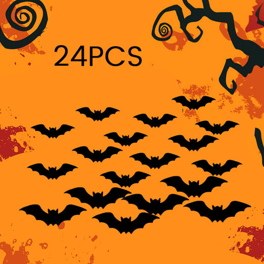 LED-glödande fladdermusgrupp