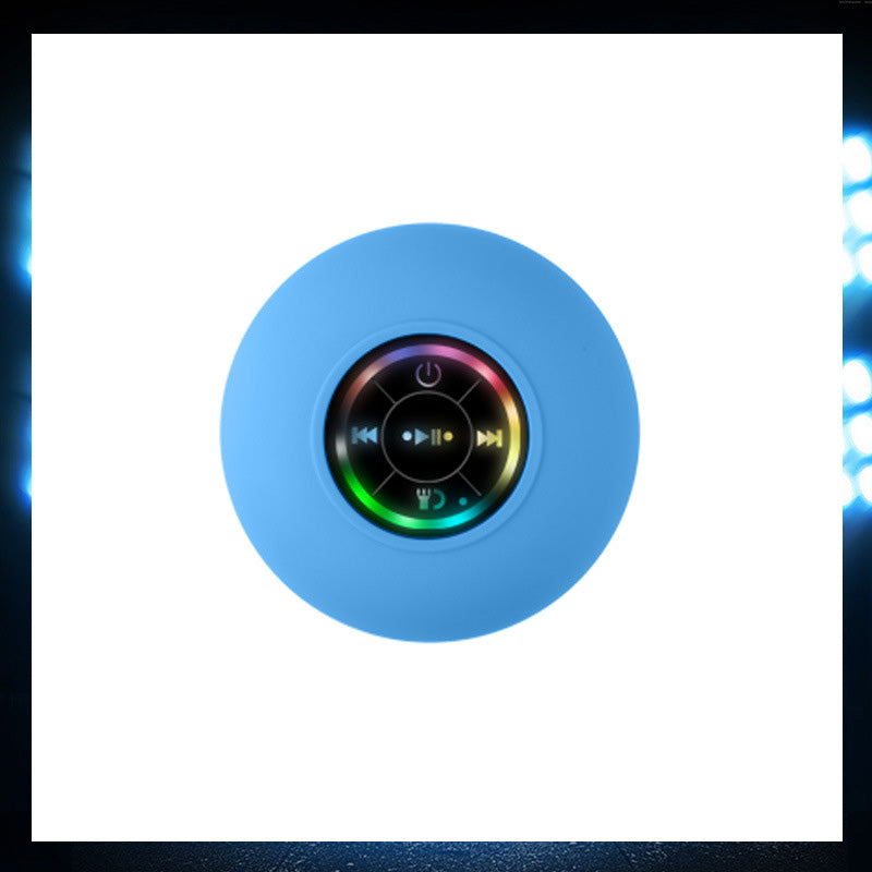 Stor Sugkopp LED-Ljus Vattentät Bluetooth-Högtalare/Large Suction Cup LED Light Waterproof Bluetooth Speaker