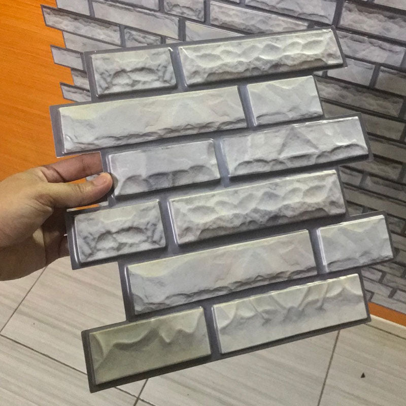 10Pcs 3D Peel and Stick vÀggplattor