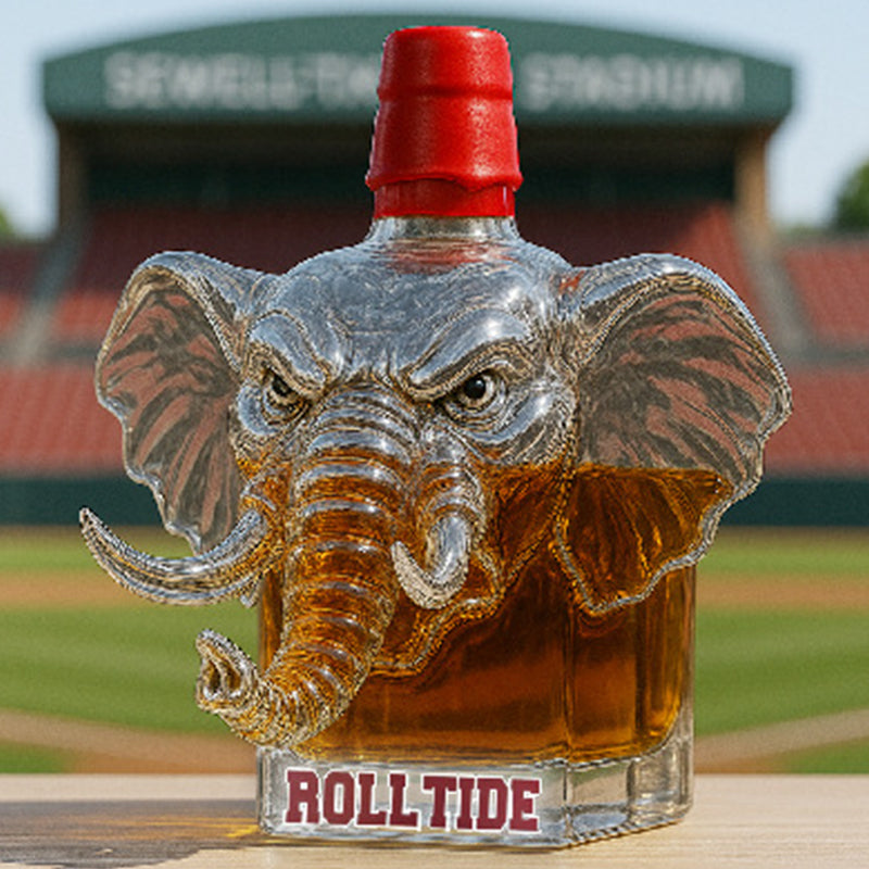 University of Alabama Crown Royal Whiskey-flaska