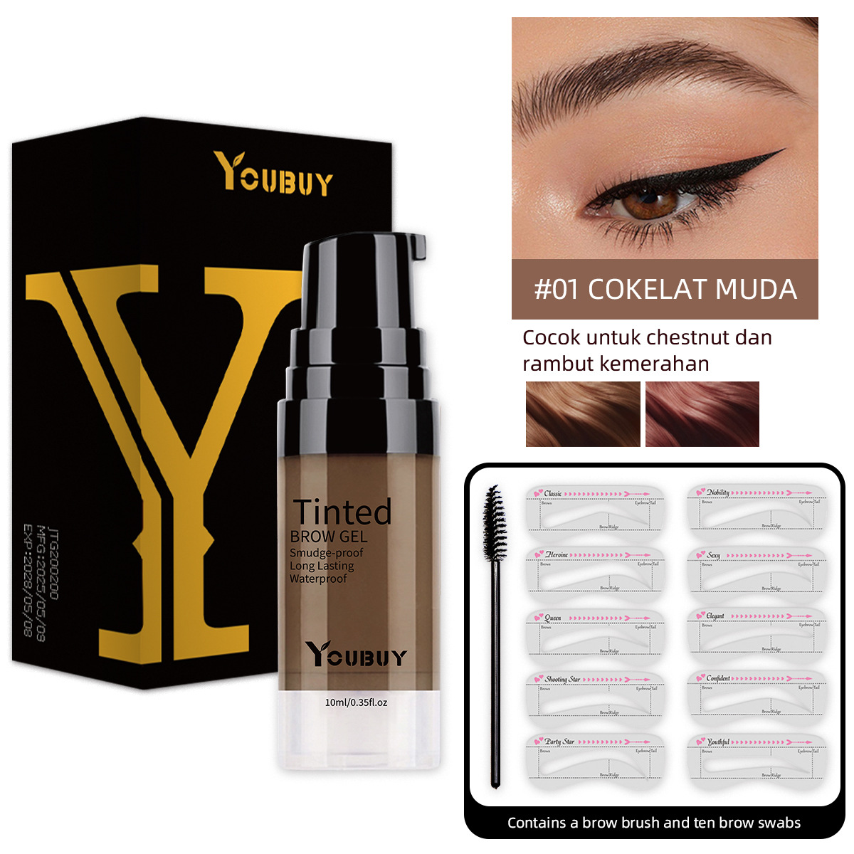 đ„SIST DAY đ„ 2025 Hot Sale Longwear Waterproof Tinted Brow Ge