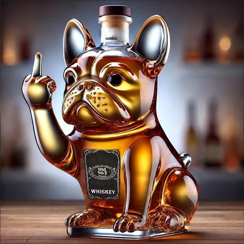 🥃Kreativt formad whiskyflask