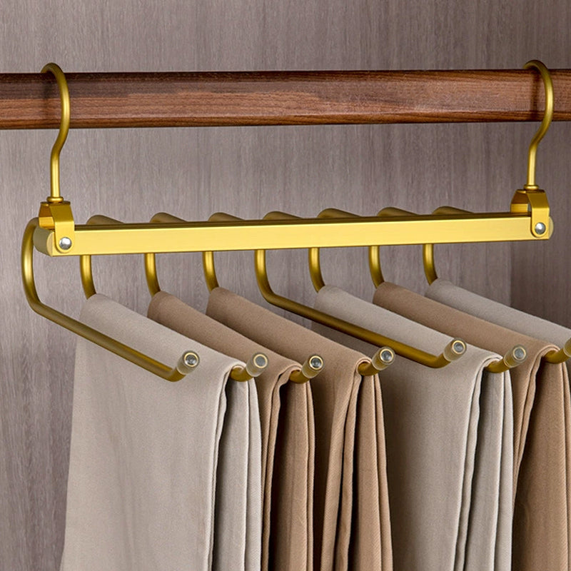 Multifunktionellt Hopfällbart Byxställ/Multifunctional Folding Pants Rack