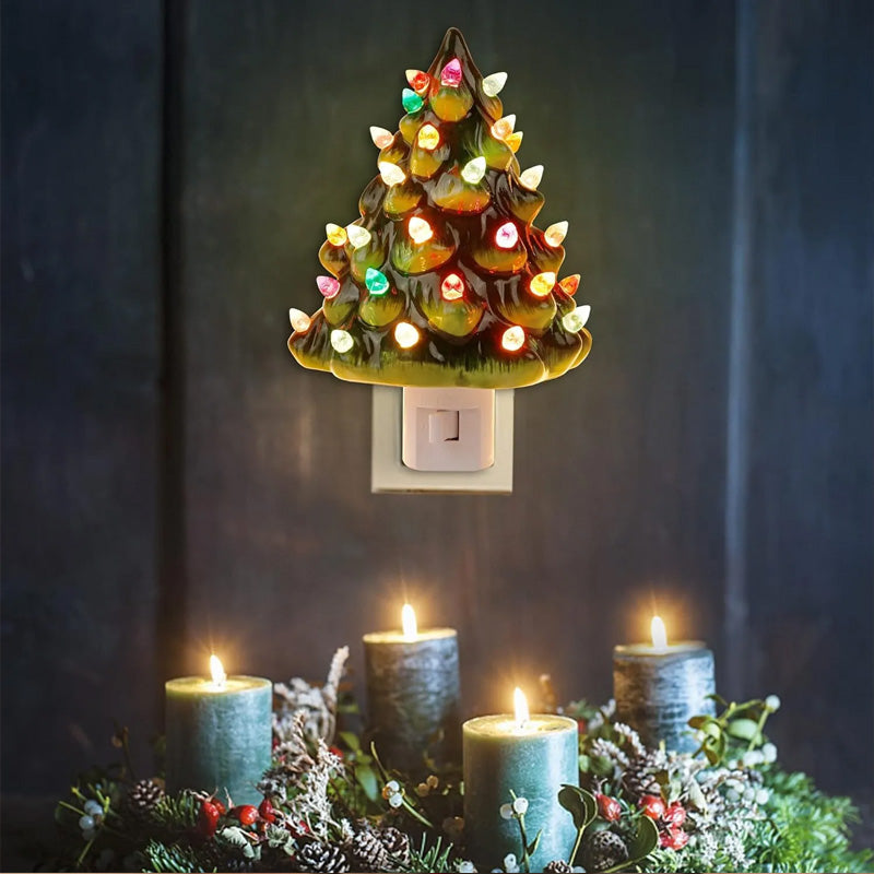 đ„ Christmas Pre-sale - 49% rabatt đChristmas Ceramic Tree Night Light