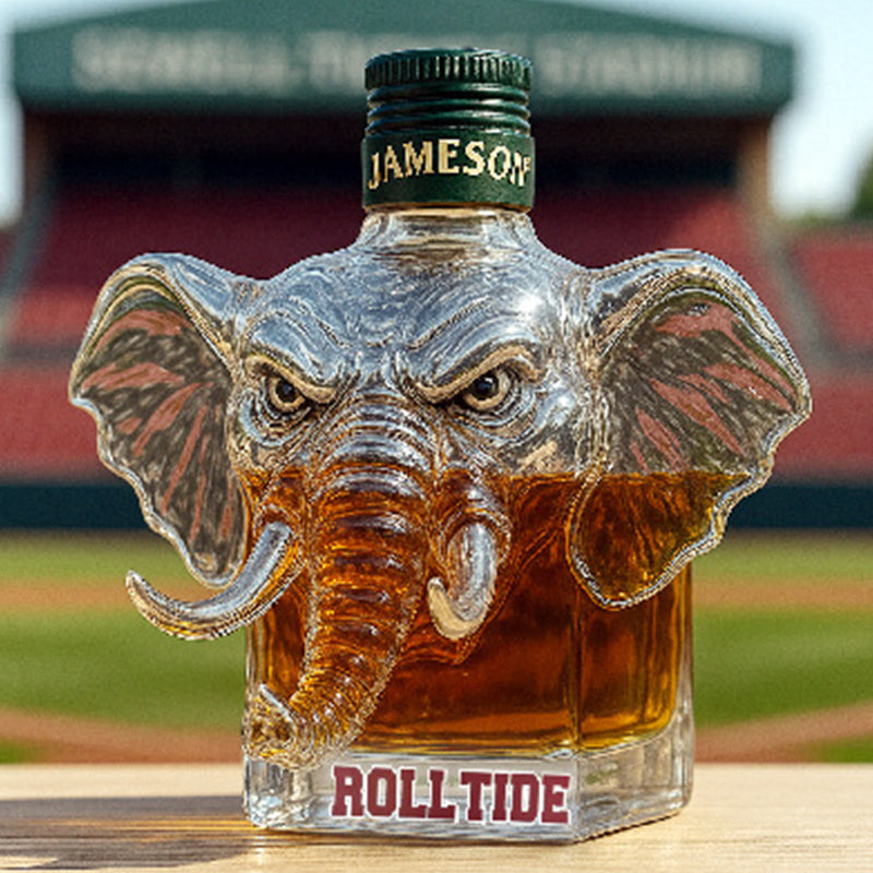 University of Alabama Crown Royal Whiskey-flaska