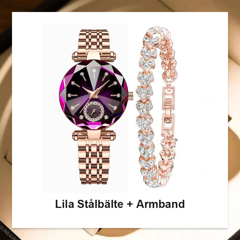 Senkel Retro Bältesklocka I Diamantlegering