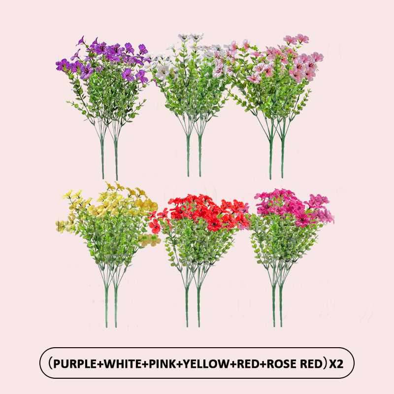 đșUV-resistent fĂ€rgglad konstgjord blommađ