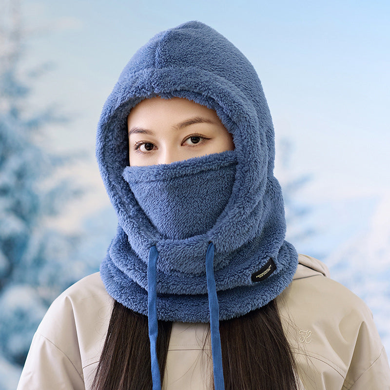 Tjock Vindtät Hörselskyddsmössa I Fleece