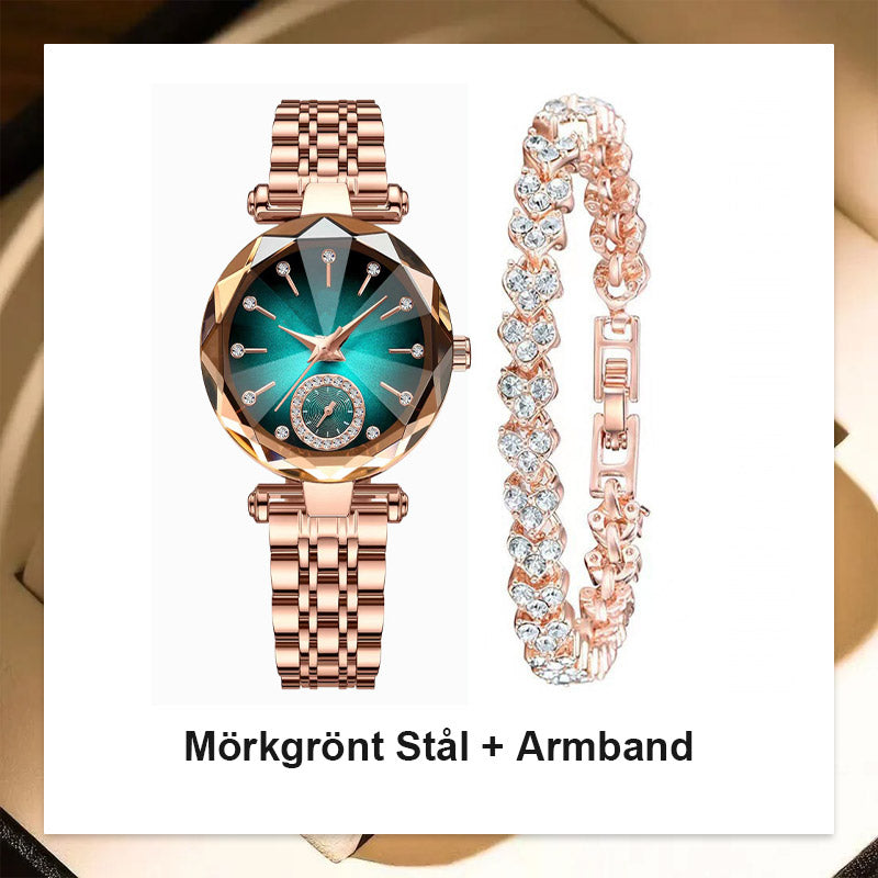 Senkel Retro Bältesklocka I Diamantlegering
