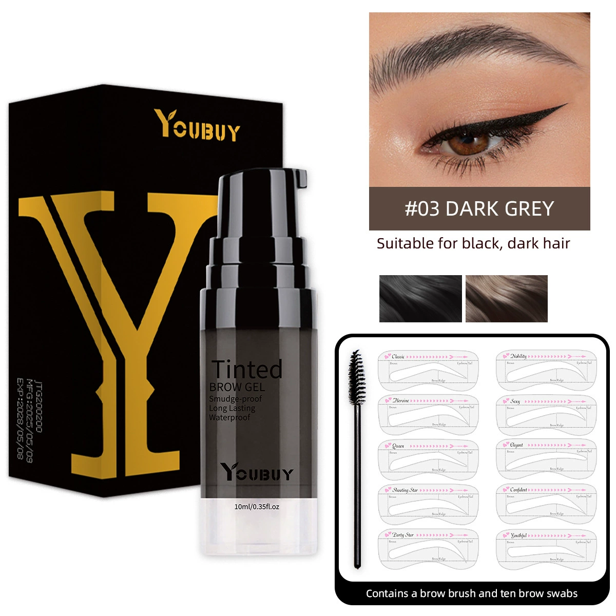 đ„SIST DAY đ„ 2025 Hot Sale Longwear Waterproof Tinted Brow Ge