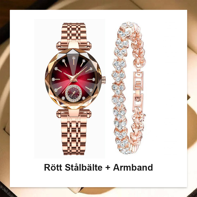 Senkel Retro Bältesklocka I Diamantlegering