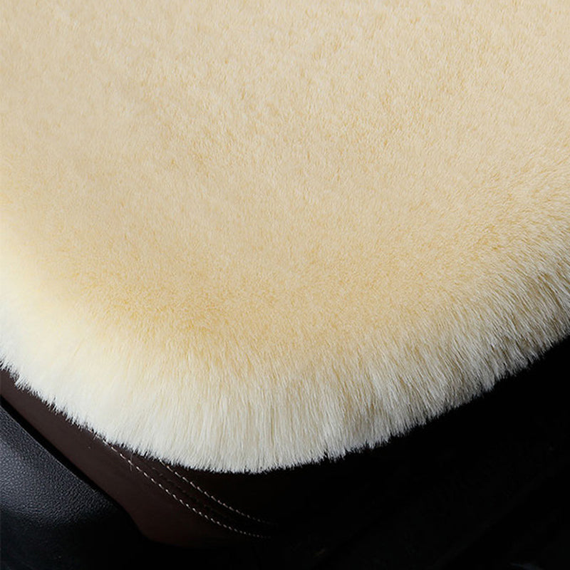 Bilstolsöverdrag 3 delar Universal varm fluffig sittdyna
