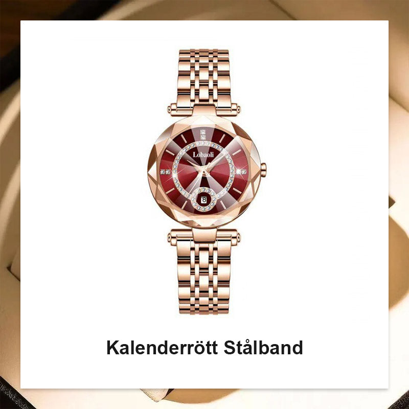 Senkel Retro Bältesklocka I Diamantlegering