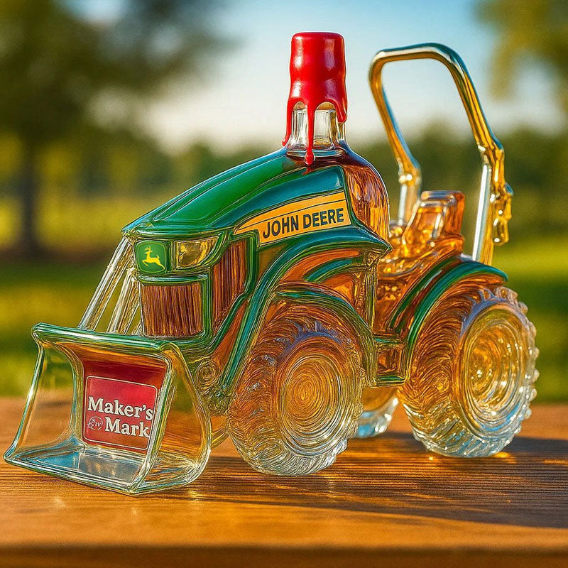 🥃Kreativt formad whiskyflask
