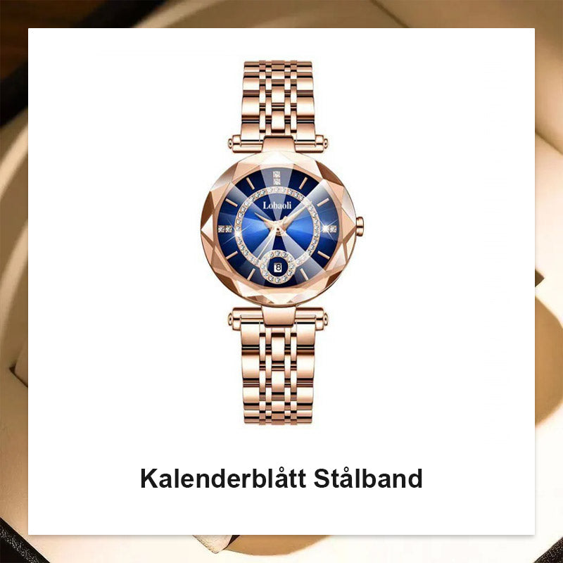 Senkel Retro Bältesklocka I Diamantlegering