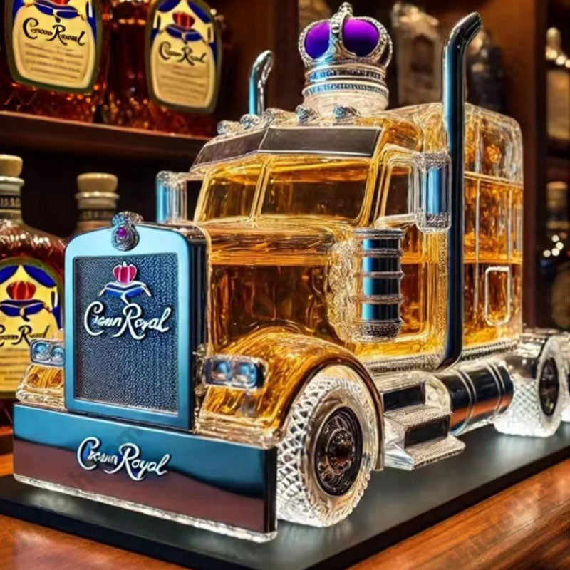 🥃Kreativt formad whiskyflask