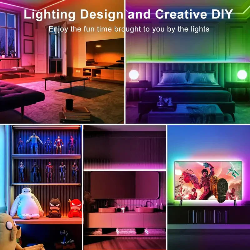 LED Flerfärgad Blixtremsa/LED Multi-color Flash Strip