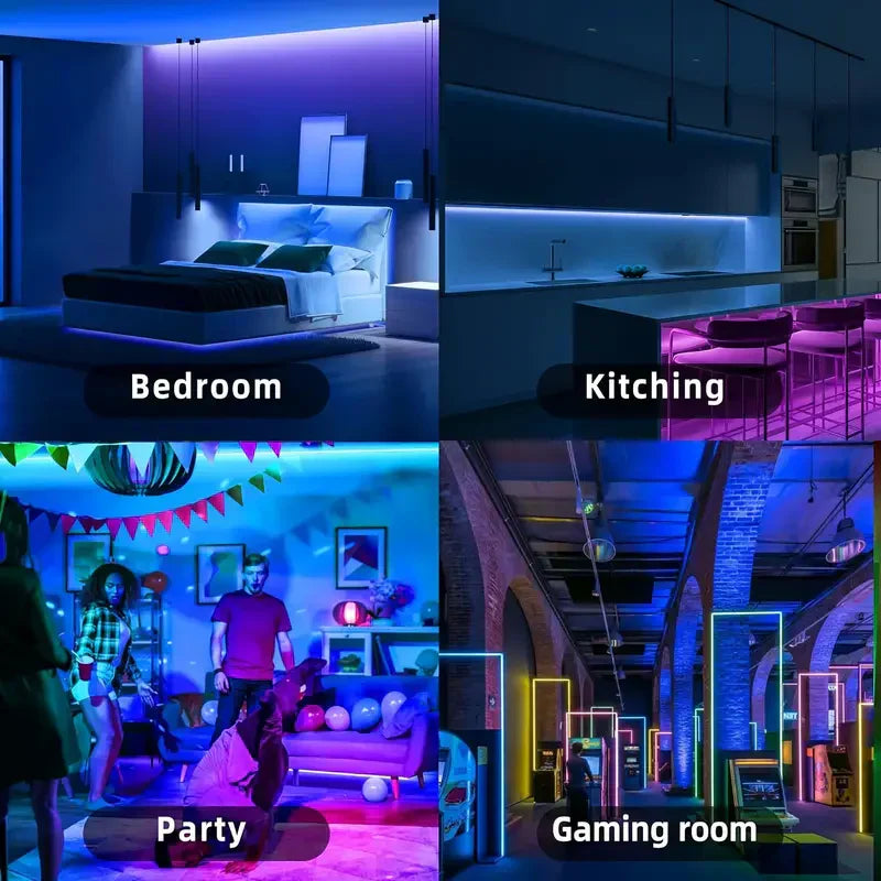 LED Flerfärgad Blixtremsa/LED Multi-color Flash Strip
