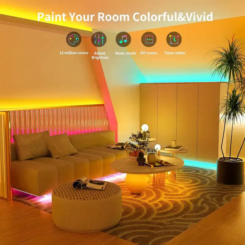 LED Flerfärgad Blixtremsa/LED Multi-color Flash Strip