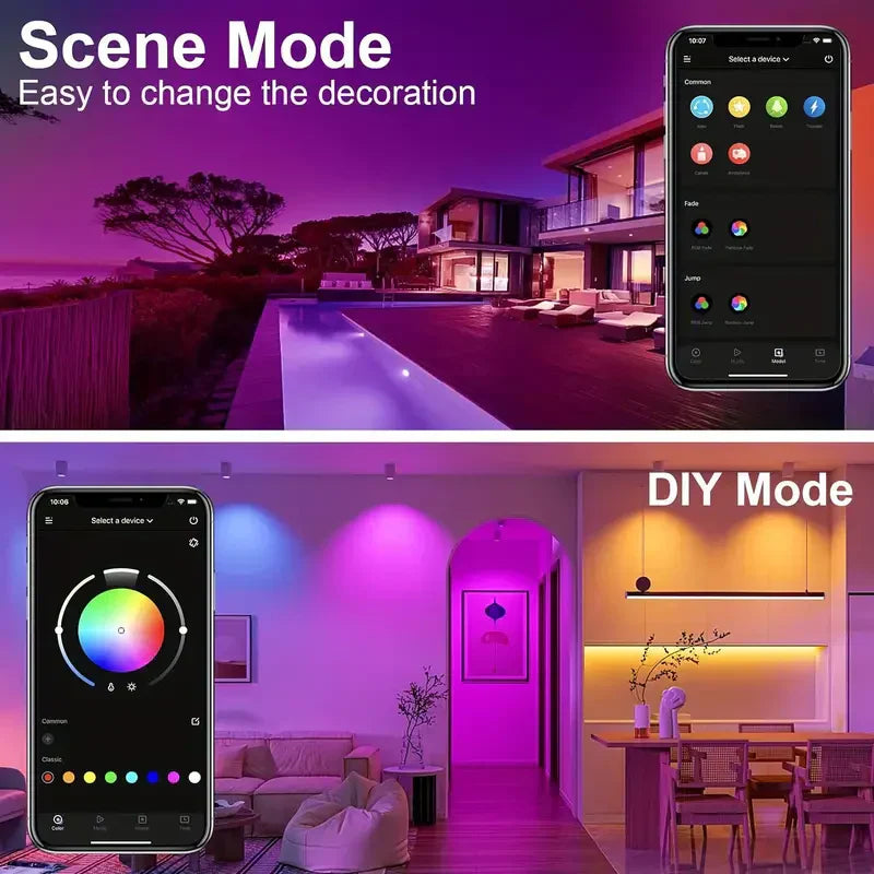 LED Flerfärgad Blixtremsa/LED Multi-color Flash Strip
