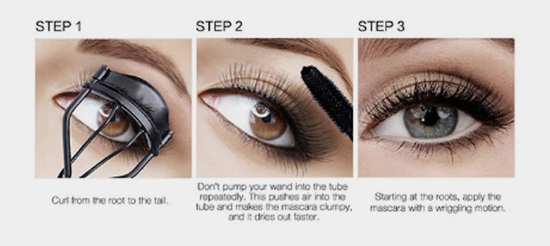 ✨ 5D Mascara Set | Långtidsverkande & kladdfri ✨