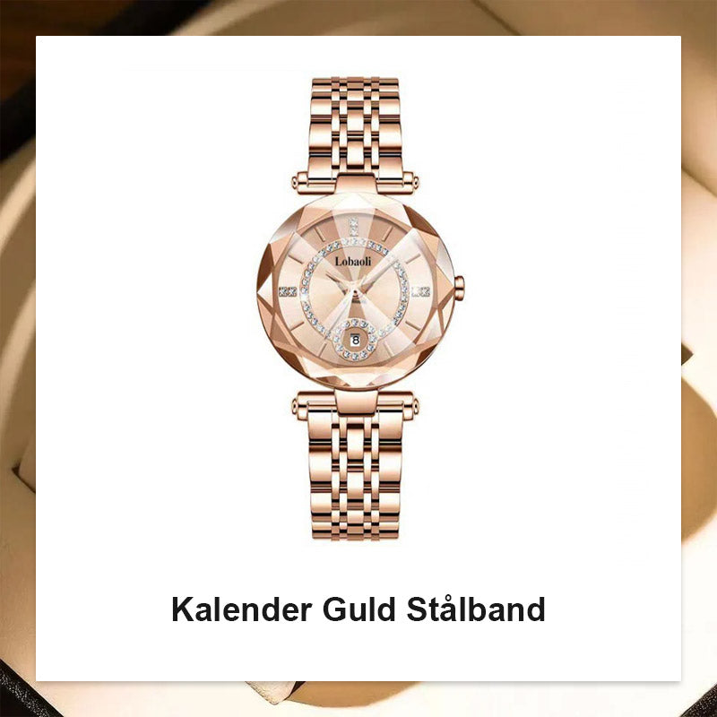 Senkel Retro Bältesklocka I Diamantlegering