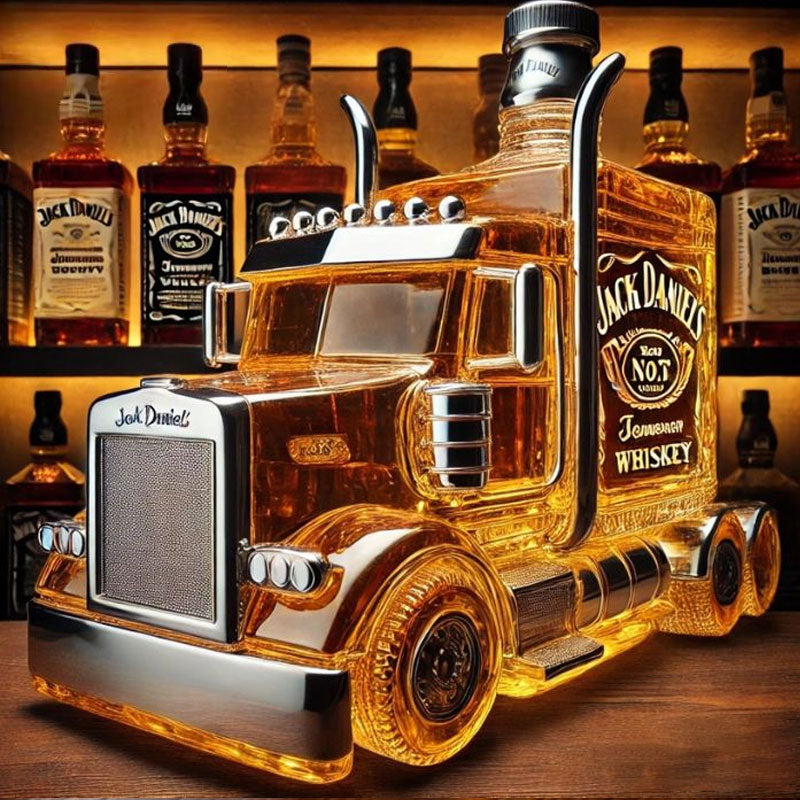 🥃Kreativt formad whiskyflask