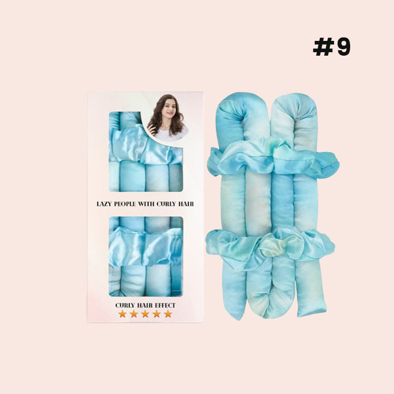 đž Satin Heatless Curling Rod Kit - Effortless Curls, hĂ„rvĂ€nlig skönhetshemlighet!