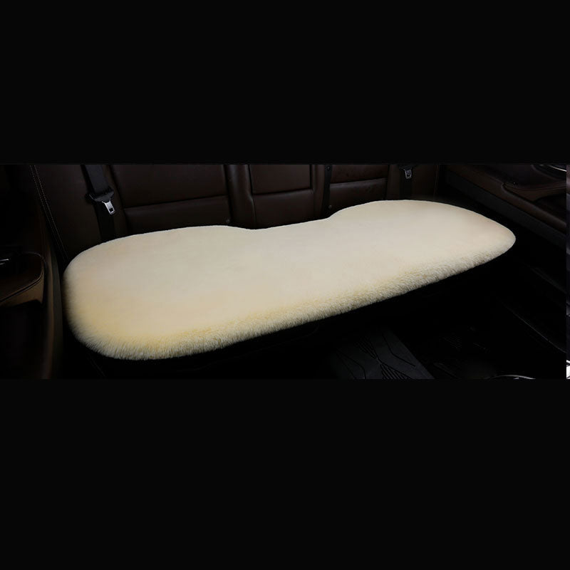 Bilstolsöverdrag 3 delar Universal varm fluffig sittdyna
