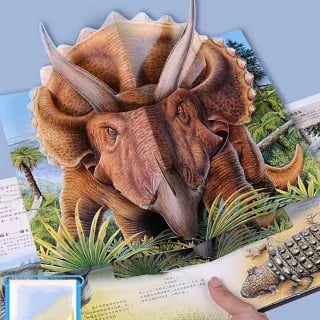 ⏰Särskild veckokampanj: 60% rabatt🦖Encyclopedia 3D Prehistorica Dinosaurs📙HARDCOVE