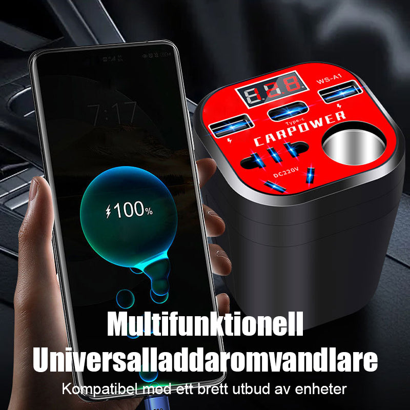 Multifunktionell Universalladdaromvandlare