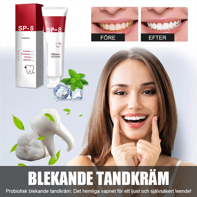 ✨ Probiotic Whitening Toothpaste: Det Hemliga Vapnet För Ett Gnistrande, Självsäkert Leende! ✨