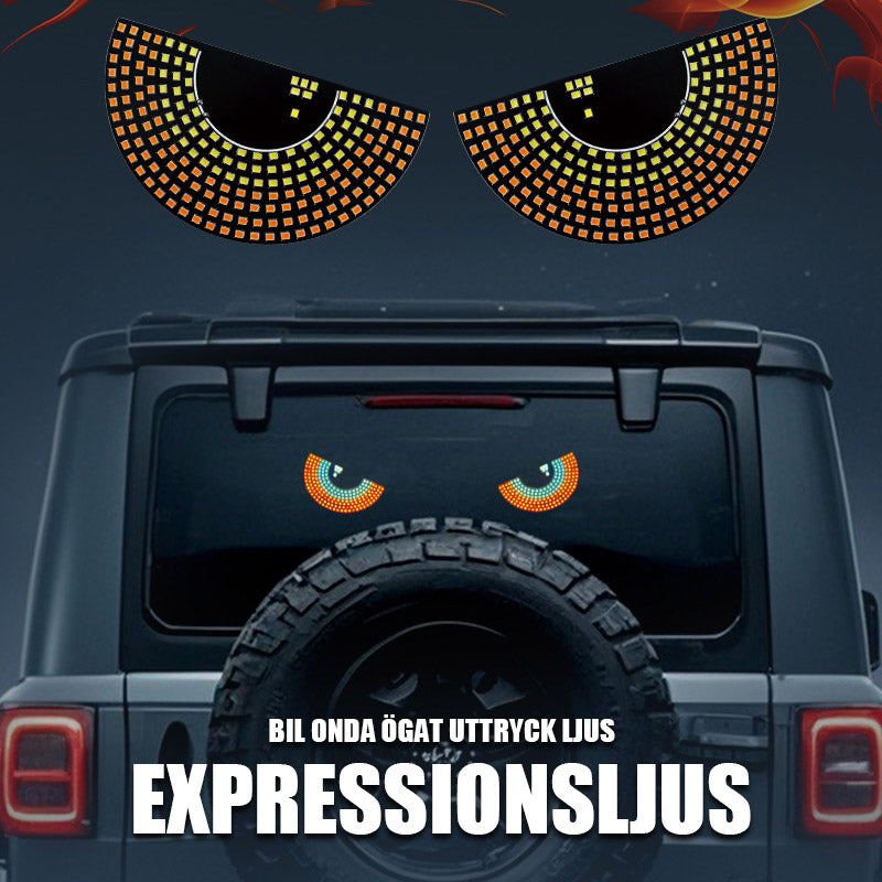 bil djävulen öga uttryck ljus/Car Evil Eye Expression Light