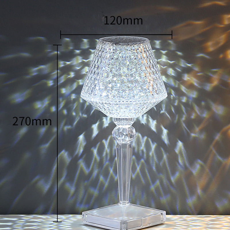 Kristall Bordslampa