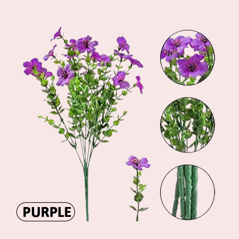 đșUV-resistent fĂ€rgglad konstgjord blommađ