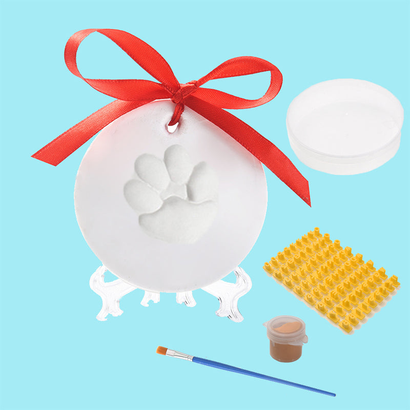 Clay Pet Paw Impression Molding Kit
