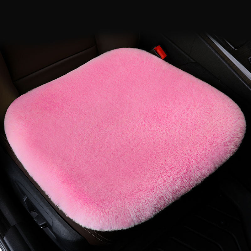 Bilstolsöverdrag 3 delar Universal varm fluffig sittdyna
