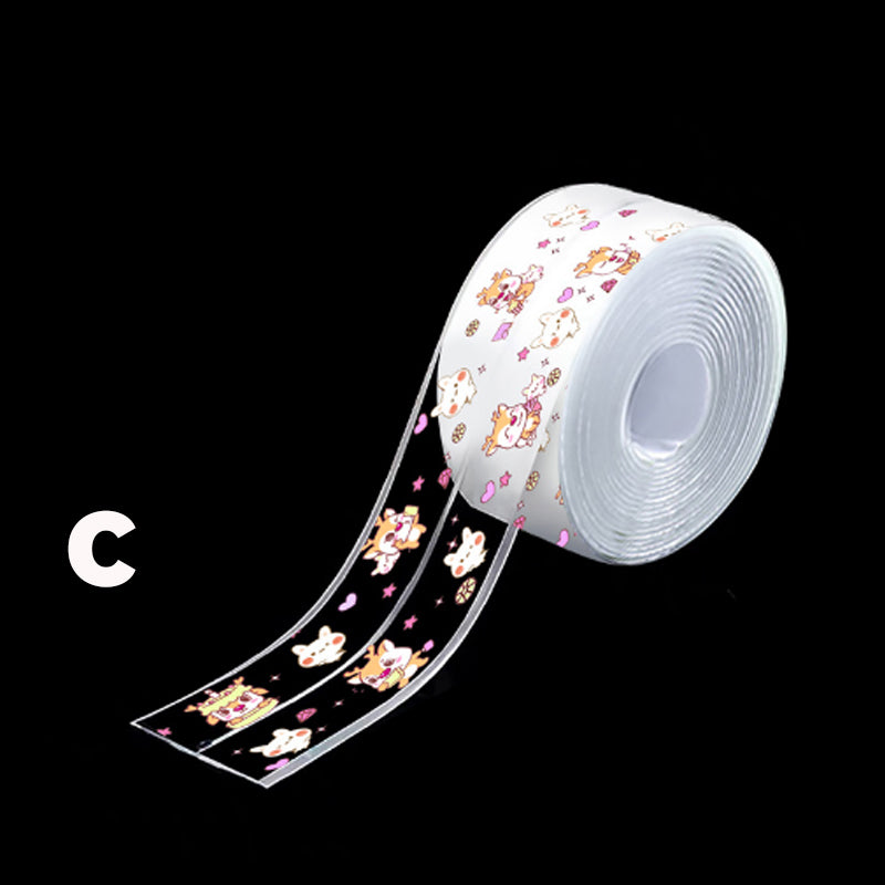 Professionell självhäftande Caulk Strip-(Anti-mögel tejp)