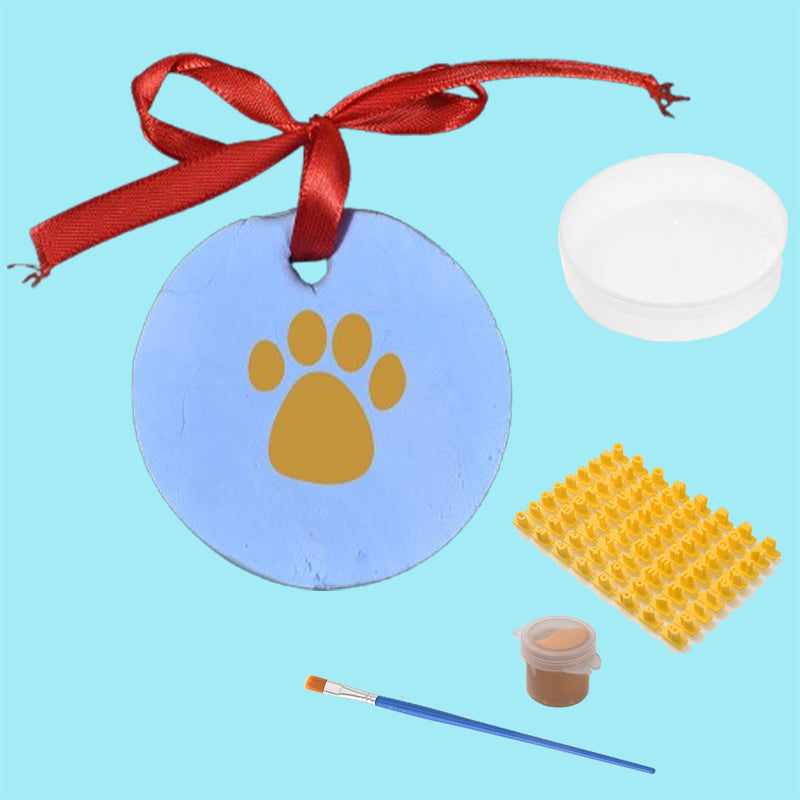 Clay Pet Paw Impression Molding Kit