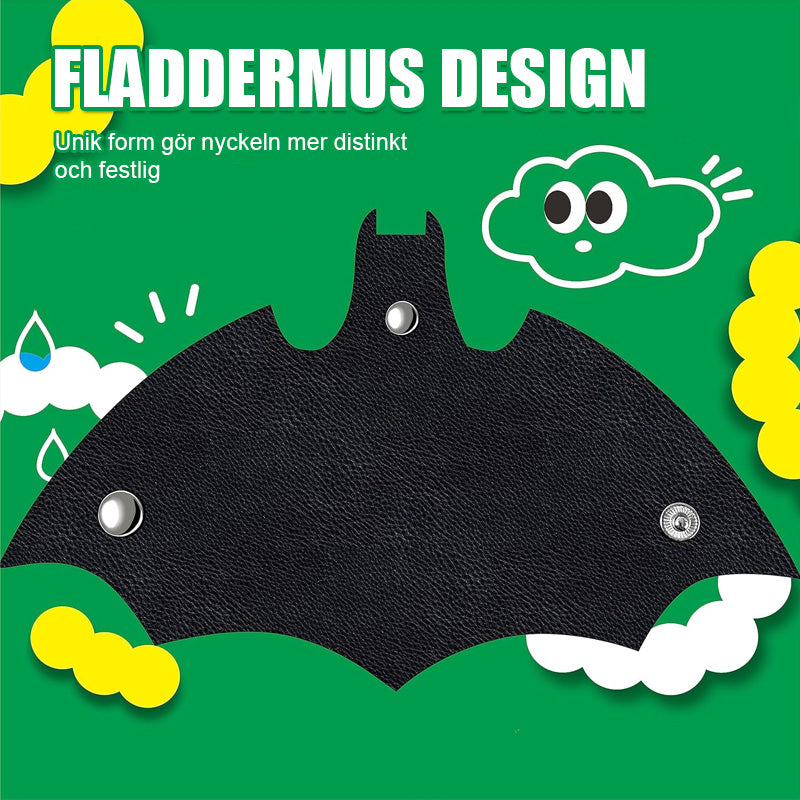 Nyckelring av lÀderfladdermus/Leather Bat-Shaped Key Protector