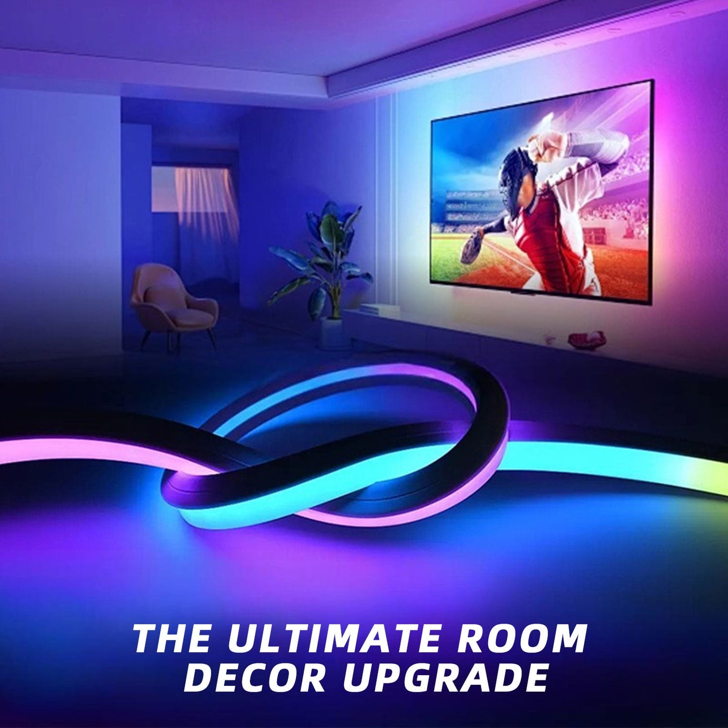 Smart RGB Neon LED-ljusban