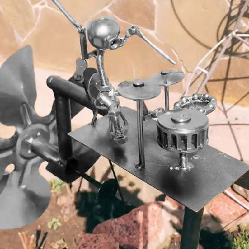 đ„Sista dagen-kampanj 49% rabattđ„đžHandgjord vĂ€derkvarn i metall för rockbandâš