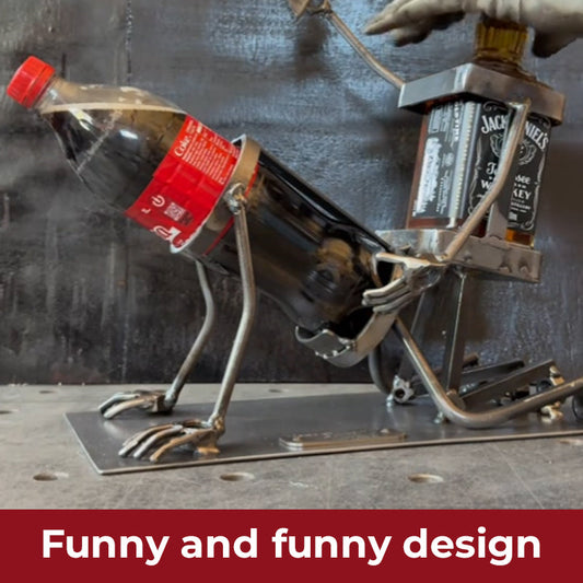 Skull Cola- och vinflaskstäl