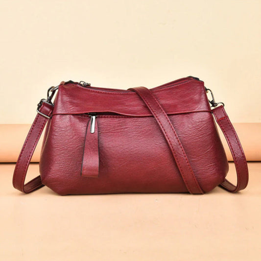 👜Axlar och handväskor för kvinnor gjorda av naturligt läder