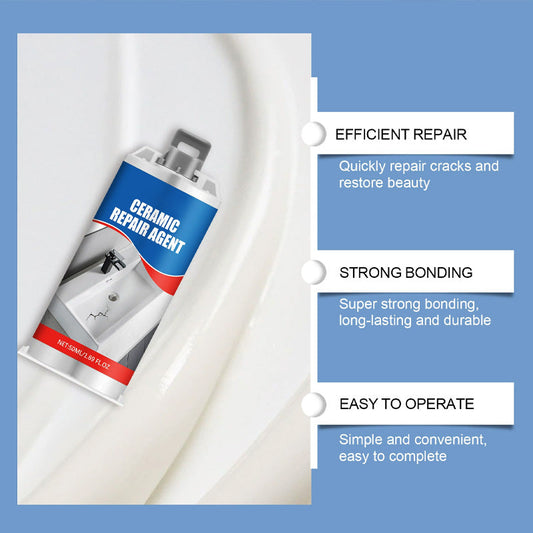 Multifunktionell gel för reparation av sprickor i kakelstenar