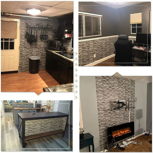 10Pcs 3D Peel and Stick väggplattor